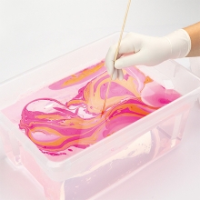 Marmoreringsfärg - Magenta - Easy Marble - Marabu