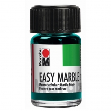 Marmoreringsfärg - Turquoise - Easy Marble - Marabu
