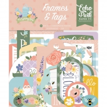 Die Cuts Frames & Tags Echo Park - It's Spring Time - 34 st