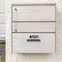 Skylt ''Ingen reklam, tack!'' Silver - 30 x 100mm