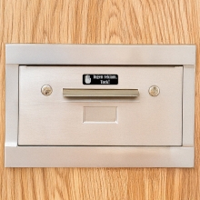 Skylt Ingen reklam Stickers Svart, ej reklam