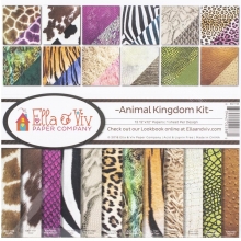 Paper Kit 12x12 - Ella & Viv - Animal Kingdom