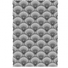 Embossing Folder 3D Texture Fades Sizzix - Art Deco