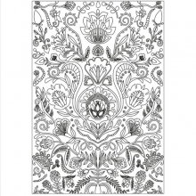 Embossing Folder 3D Texture Fades Sizzix - Folk Doodle