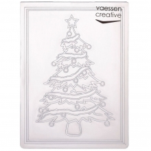 Embossing Folder Christmas Tree Embossingfolder Stansmaskin