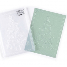 Embossing Folder Christmas Tree Embossingfolder Stansmaskin