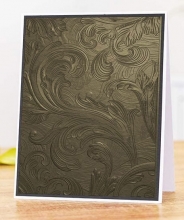 Crafter's Companion 3D Embossing Folder - Vintage Scroll