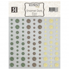 Enamel Dots Reprint - Home For Christmas - 99 st