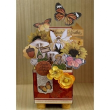 Papper Bo Bunny Enchanted Harvest Bountiful Scrapbooking