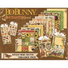 Papper Bo Bunny Enchanted Harvest Bountiful Scrapbooking