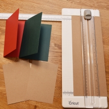 Tips på Julkort Nybörjare Beskrivning Glittrande Julkula