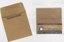 Mini Kuvert 12-pack Brun Presentpåse Papperspåse Presentinslagning