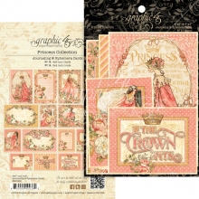 Ephemera Cards Graphic 45 - Princess - 32 st