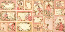 Ephemera Cards Graphic 45 - Princess - 32 st