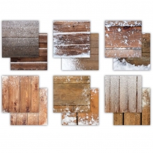 Paper Pad 6x6 - Craft Consortium - Frosted Wood
