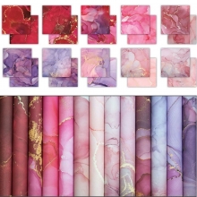 Paper Pad Craft Consortium Ink Drops Rose 6x6 Tum Pappersblock 4 8