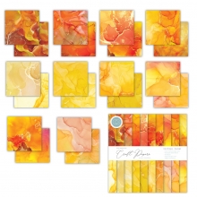 Paper Pad 12x12 - Craft Consortium - Drops Sunset