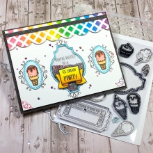 Clearstamps LDRS Creative Sweet Treats Silkonstämpel