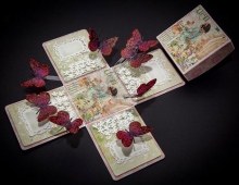 Explosion Card Box Three Bugs In A Rug Album