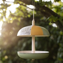 Fågelbord av Ekologisk Bambufibrer 20x23,5 cm Bruksartiklar