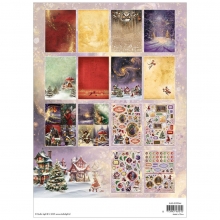 Paper Pad A4 - Fairy Christmas - Essentials Die-cut - Studio Light
