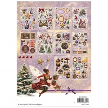 Paper Pad A5 - Fairy Christmas - Die Cut - Studio Light
