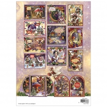 Paper Pad A4 - Fairy Christmas - Christmas Card Making Kit - Studio Light
