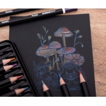 Färgpennor 12 st - Artist Quality Metallic Pencils