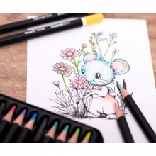 Färgpennor 12 st - Artist Quality Pastel Pencils