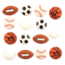 Figurknappar Buttons Galore - Sports - Lets Play Ball