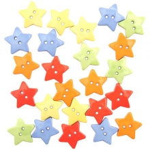 Figurknappar Buttons Galore - Stars - Stars