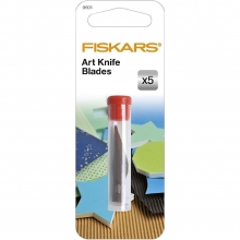 Fiskars Knivblad 5 st Till Fingertip Knife Skalpell Hobbykniv Skalpellblad