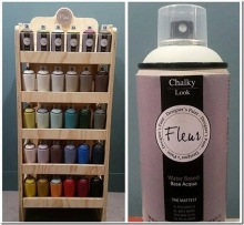 Fleur Chalky Paint Spray 300ml Yellow Ochre Färg Lack