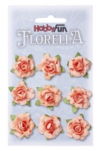 Florella Mullberry Flowers - Peach - 30 mm - 9 st