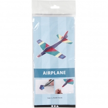 Flygplan av skumplast 19x17,5 cm 2 st Drake Frisbee