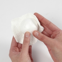 Foam Clay Vit 560 g Lera till scrapbooking, pyssel och hobby