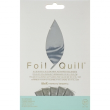 Foil Quill Foil Sheets We R Memory Keepers - Silver Swan