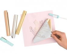 Foil Quill Roll We R Memory Keepers Champagne 2,4 m Silhouette Cameo Portrait Skärmaskin