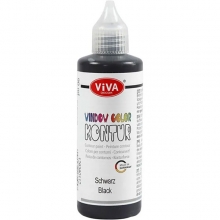 Fönsterfärg - Viva Decor - Konturfärg - 90 ml