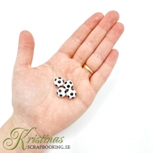 Miniatyr Fotbollar - 4 st - 1 cm
