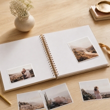 Fotoalbum Spiralbundet - 31,5 cm - Light Beige - 30 sidor