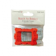 Träramar Back To Basics Bright Spark Wooden Frames Dekorationsfigur