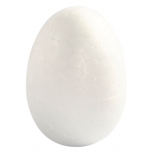 Frigolit Ägg - Höjd: 8 cm - 50 st