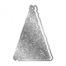 Dies Crafters Companion - Frosty and Bright - Christmas Tree Edge'able
