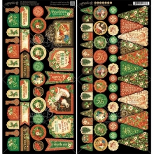 St Nicholas Die-Cuts 6"X12" Banners Graphic45 Graphic 45