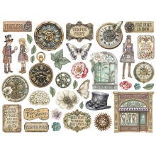 Die Cuts Stamperia Chipboard - Gardens of Time