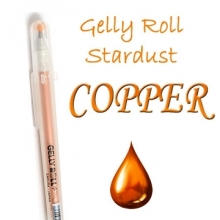 Gelly Roll Penna Stardust Copper Sakura Gelpennor