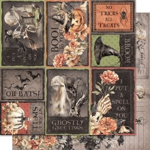 Paper Pad Halloween Ghostly Greetings - Graphic 45
