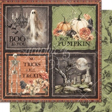 Paper Pad Halloween Ghostly Greetings - Graphic 45