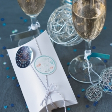 Presentask Pillow Box - 6 st - Pärlemo - 12,5 cm